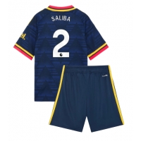 Arsenal William Saliba #2 Bortatröja Barn 2026-27 Kortärmad (+ Korta byxor)